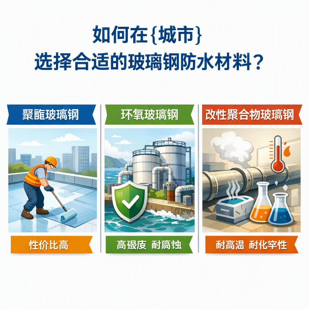 如何在黄山选择合适的玻璃钢防水材料？
