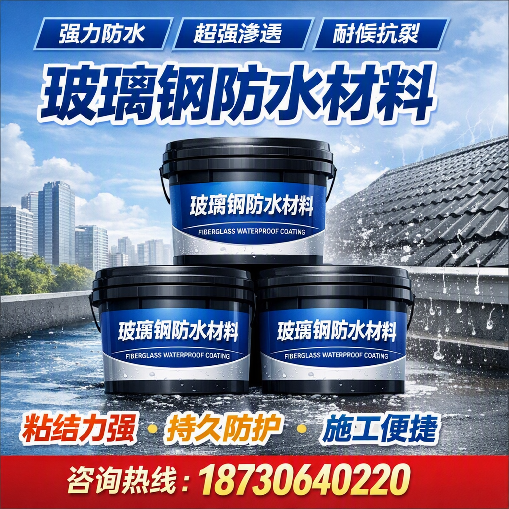 了解玻璃钢防水材料的市场趋势，黄山 企业不可不知