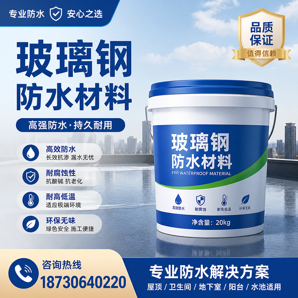 了解玻璃钢防水材料的市场趋势，黄山 企业不可不知